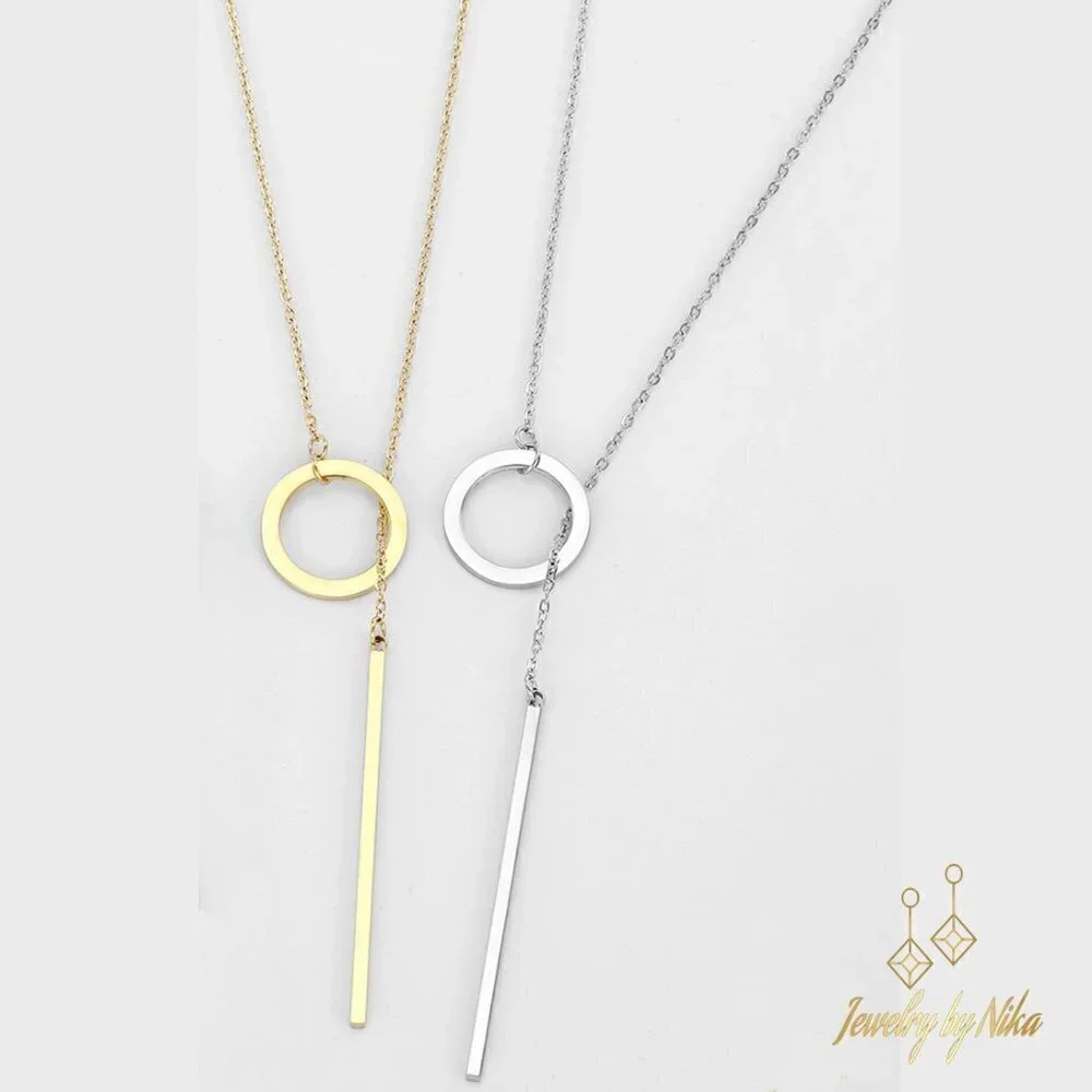 NEW Silver Adjustable Larionyx Boho Minimalist Luxury Necklace